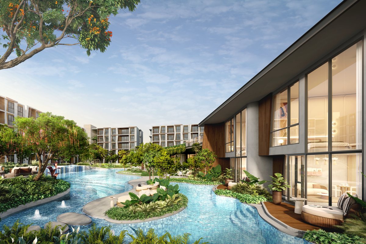 Rhea by Sansiri — приватный бассейн юнита Pool Villa